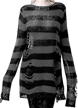 トップス soloist cut off sleeve grunge sweater トップス soloist cut off sleeve grunge sweater Women Punk